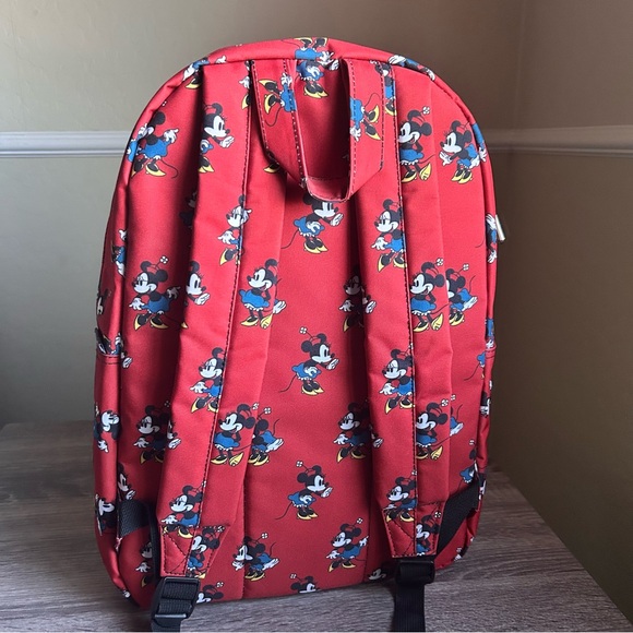 Disney x Loungefly Minnie Mouse Red Backpack - Picture 3 of 6
